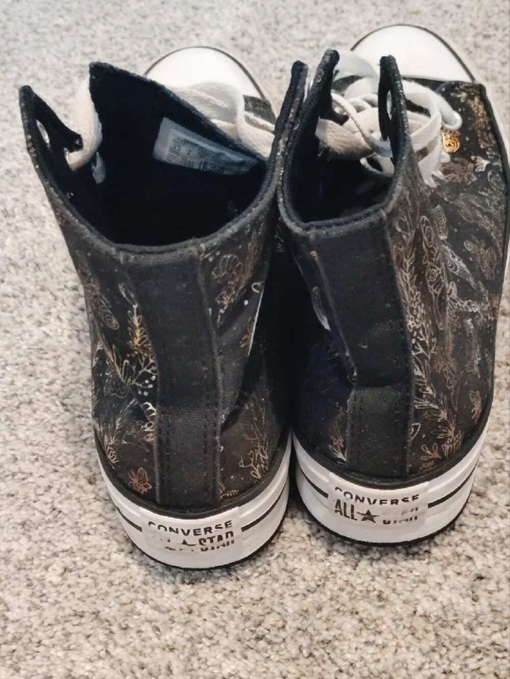 Converse Black/Gold 